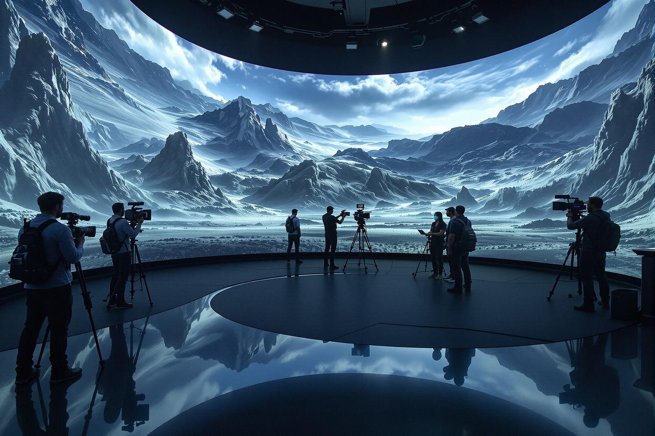 AI技术革新影视制作，虚拟拍摄成为行业新标准